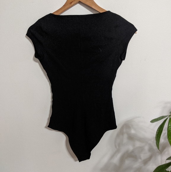 Reformation Marten Bodysuit Black - Picture 3 of 3